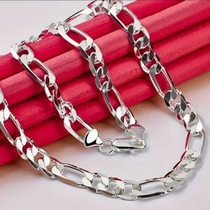 Mens Silver necklace